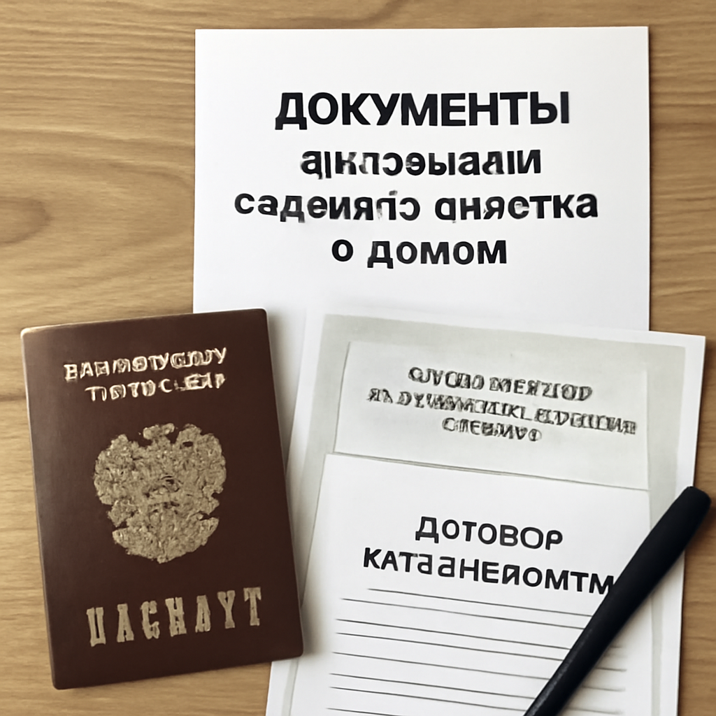 Какие документы нужны для покупки садового участка у собственника с домиком 1