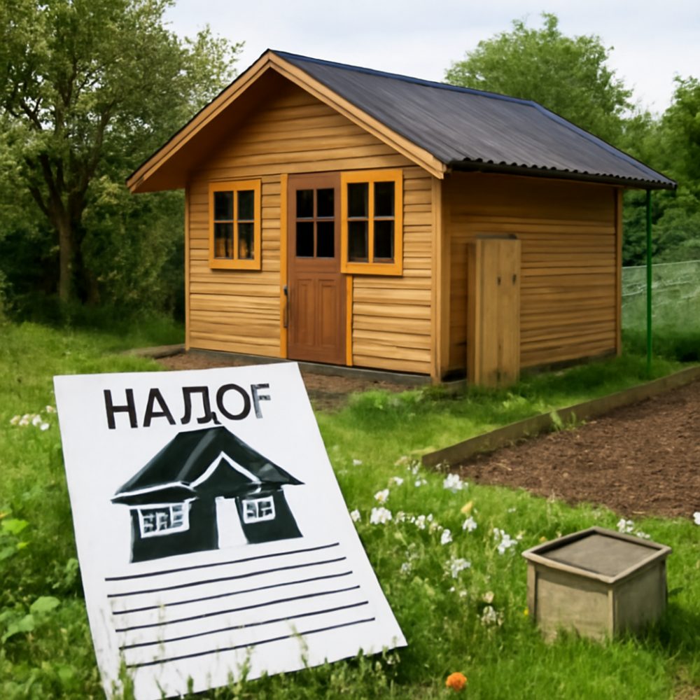 Какой налог на садовый домик в снт 1