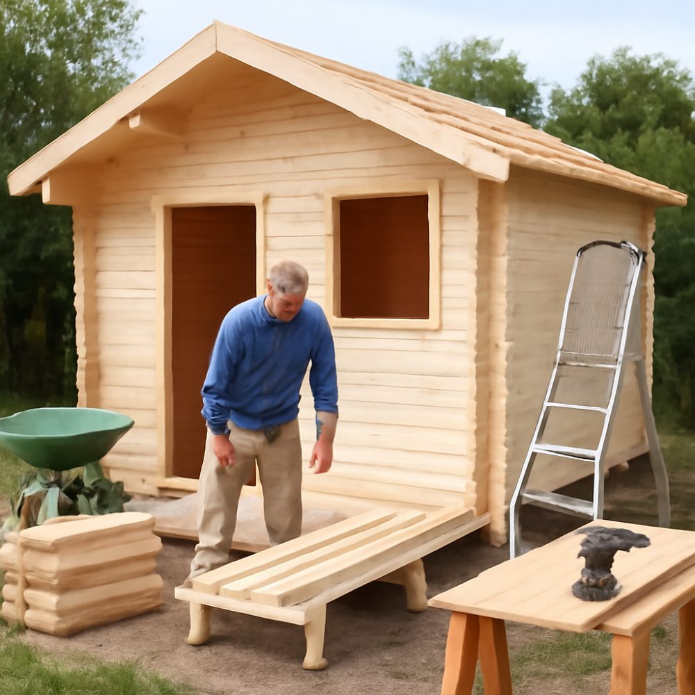 Как построить дачный домик своими руками пошаговая инструкция 1