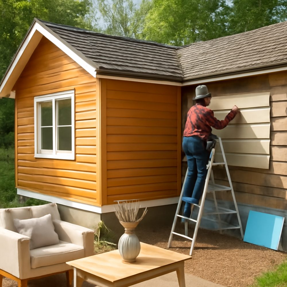 Как обновить дачный домик 1