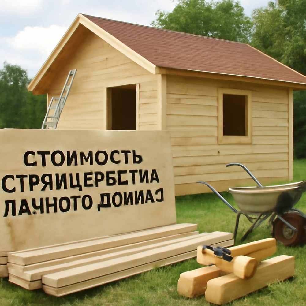 Сколько будет стоить построить дачный домик 1