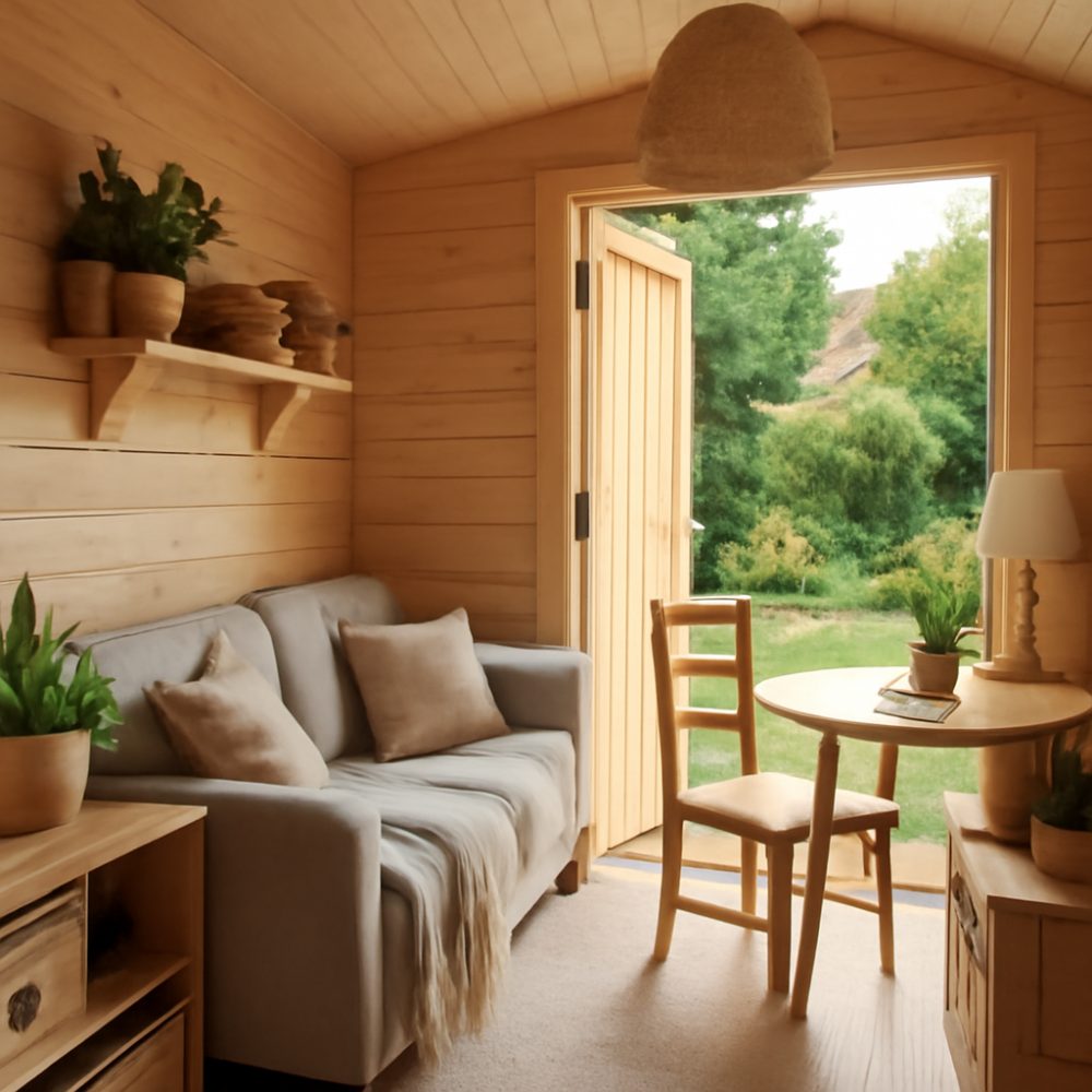 Как обустроить небольшой дачный домик 1