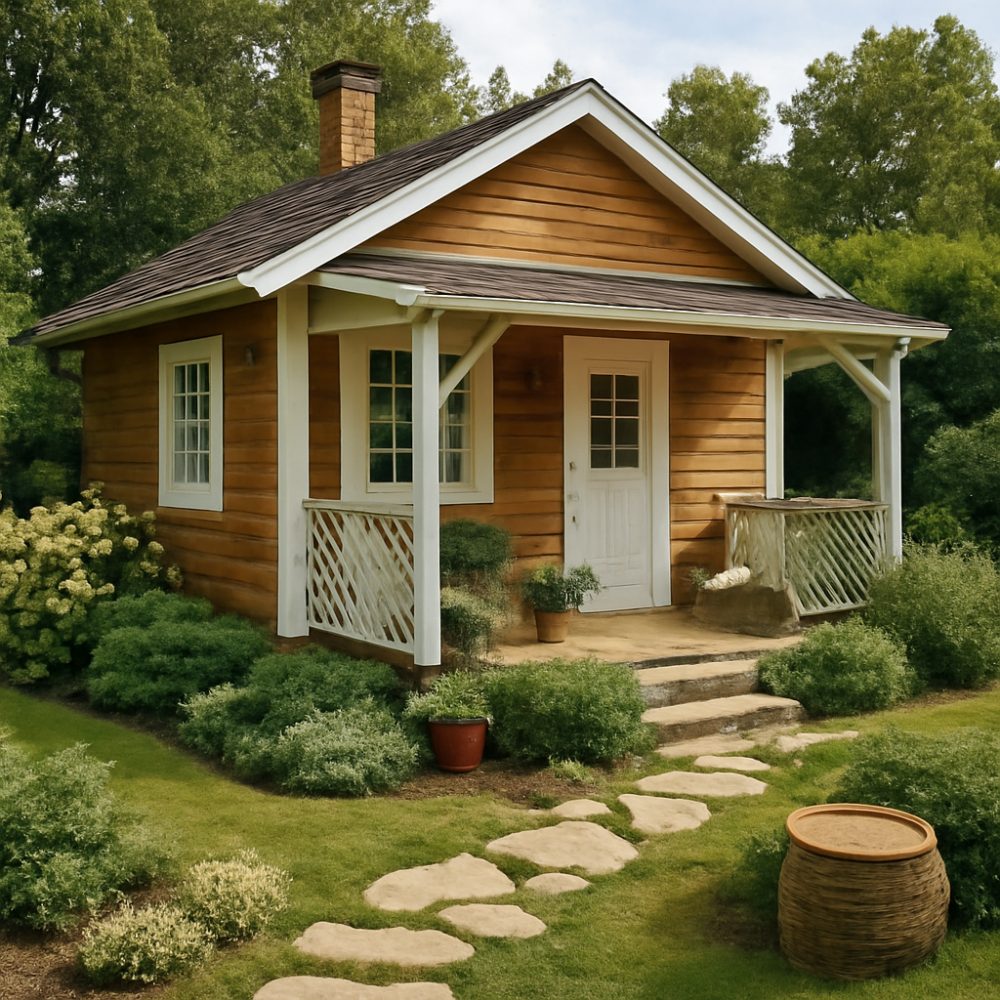 Как оформить дачный домик 1