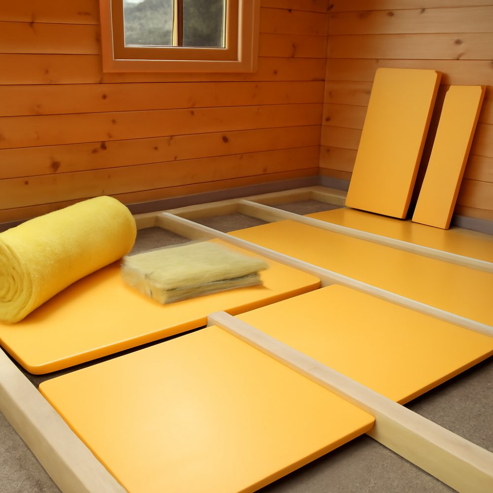 Как утеплить пол в дачном домике 1