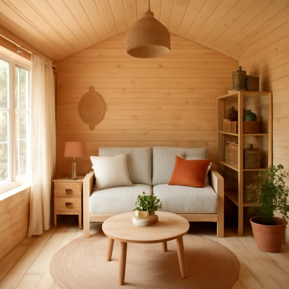 Как обустроить дачный домик внутри своими руками недорого 1