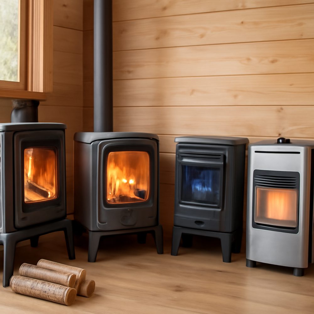 Какую печку лучше поставить в дачном домике для отопления 1