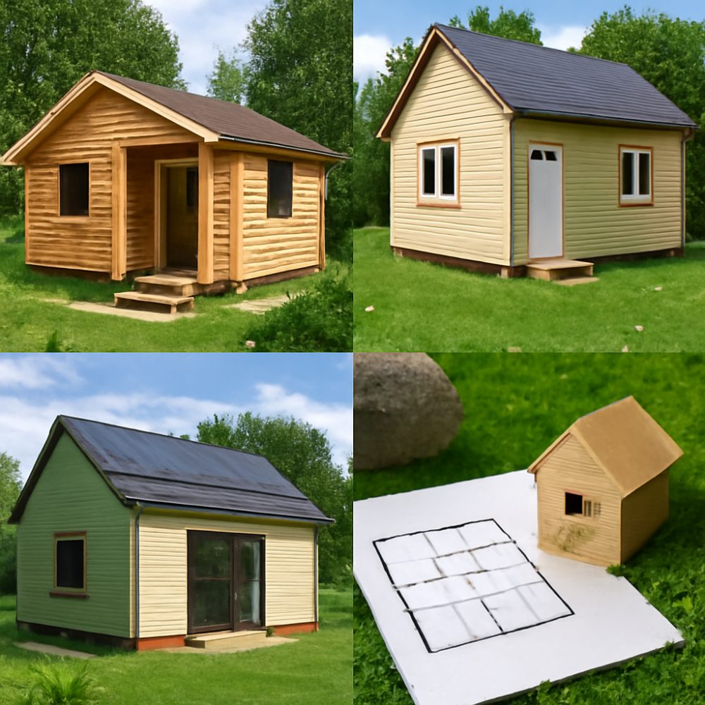 Какой дачный домик лучше построить 1
