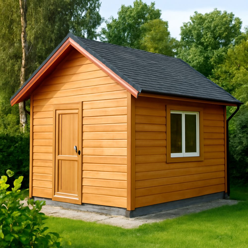 Чем лучше обшить дачный домик 1