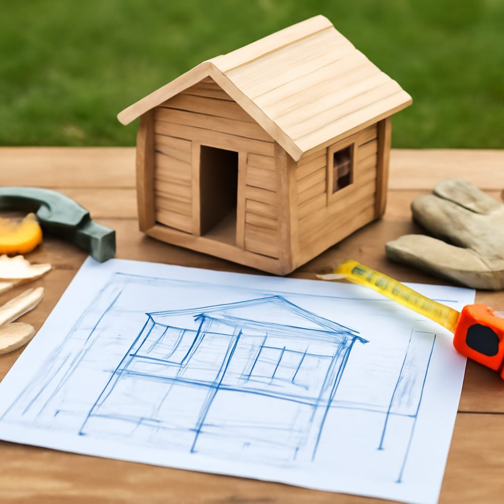 Как сделать дачный домик своими руками 1