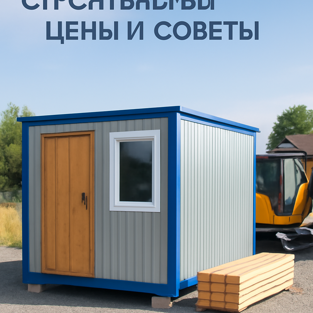Сколько стоит бытовка строительная 1