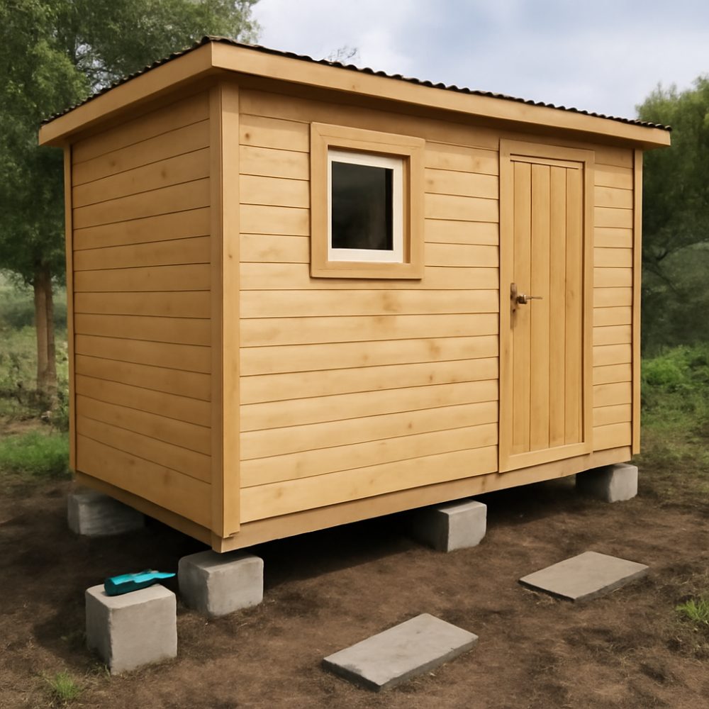 На что ставить бытовку 1