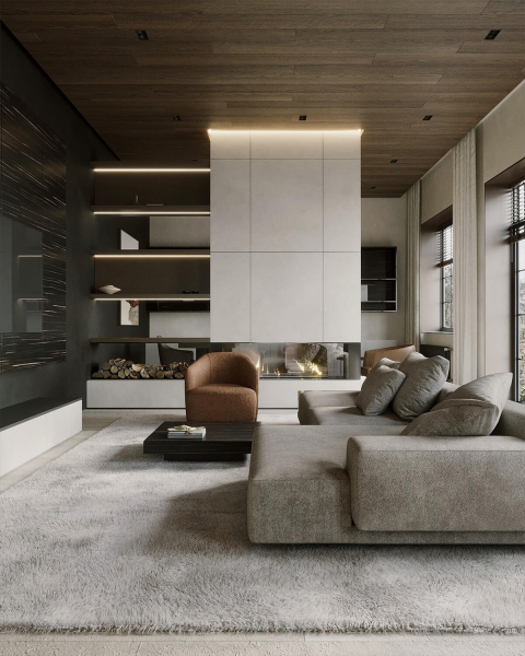 Как сочетать дерево разных оттенков в интерьере