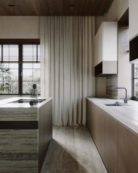 Как сочетать дерево разных оттенков в интерьере