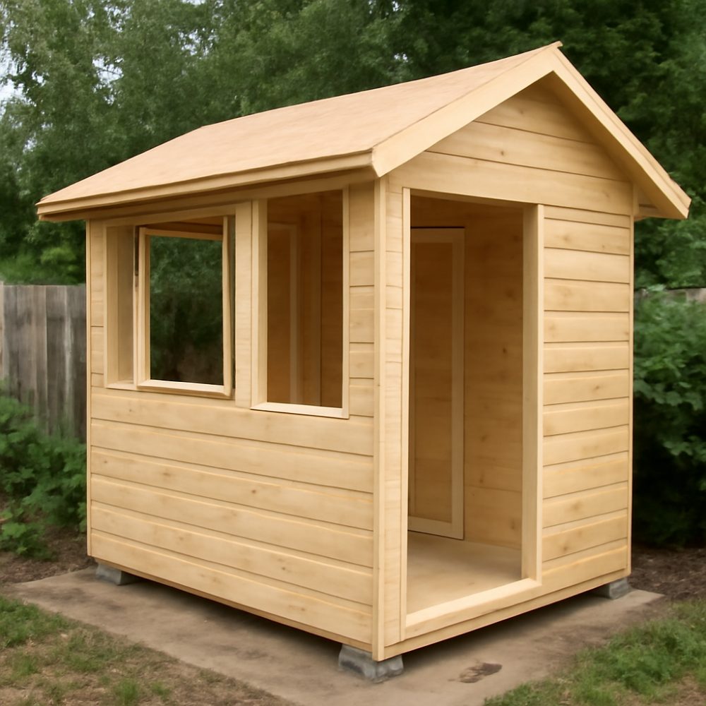 Как сделать садовый домик каркасный 3 на 2 своими руками 1