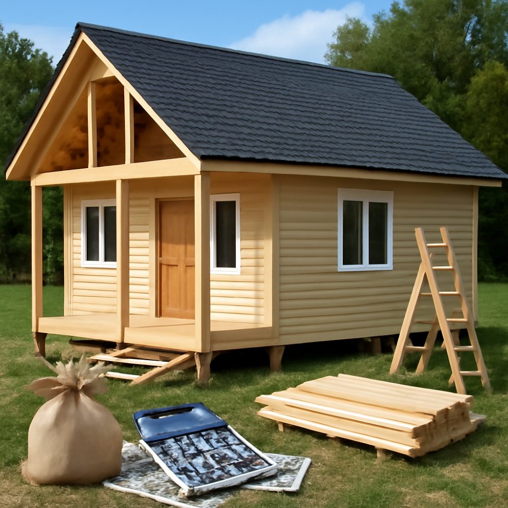 Сколько стоит каркасный домик 1