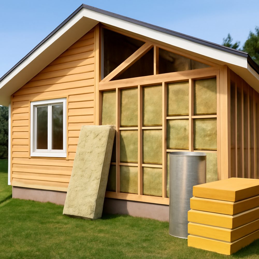 Чем утеплить каркасный дачный домик 1