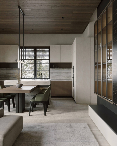 Как сочетать дерево разных оттенков в интерьере