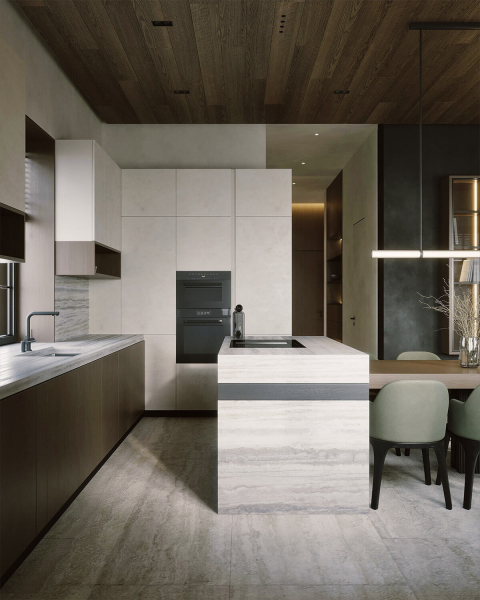 Как сочетать дерево разных оттенков в интерьере