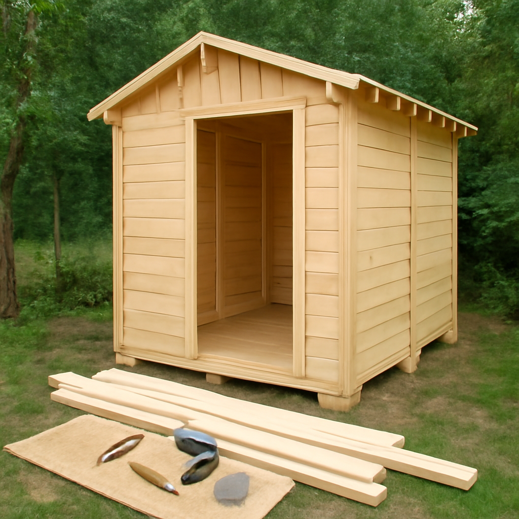 Как собрать хозблок своими руками поэтапно 1