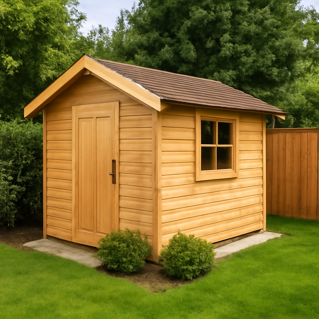 На что поставить хозблок на участке 1