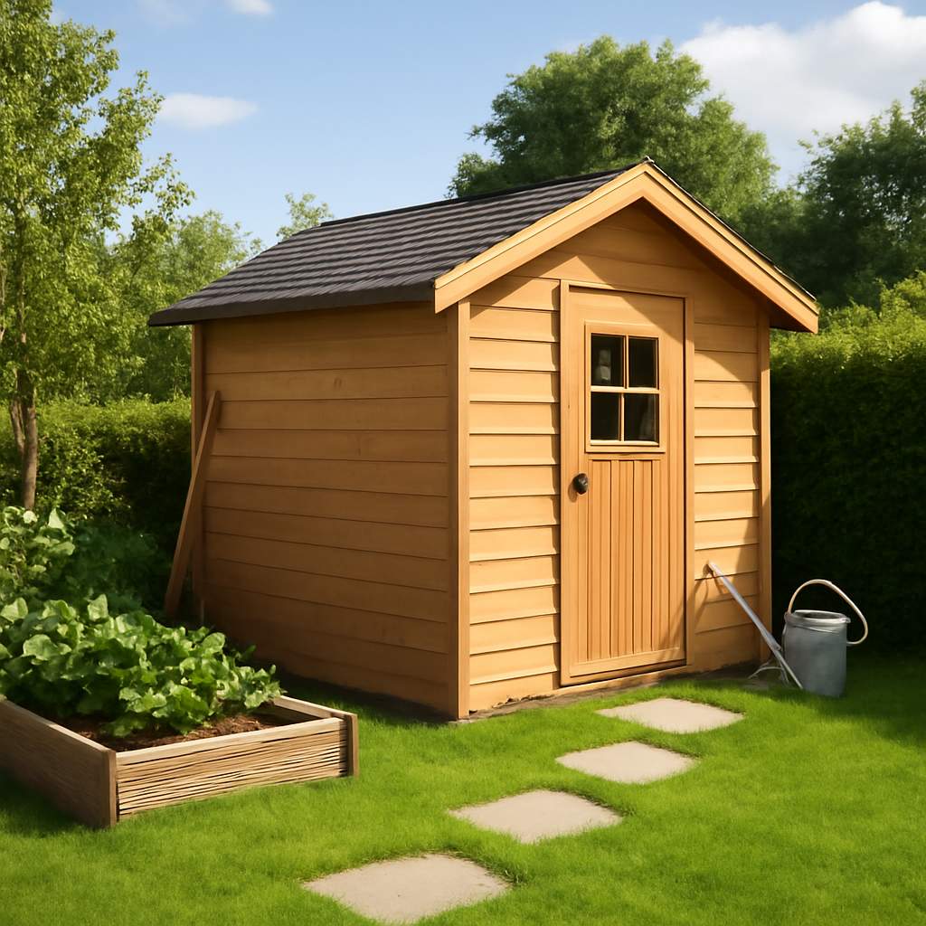 Где разместить хозблок на участке 1