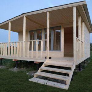 Бытовка дачная 6х5 для дачи в московской области с кухней недорого